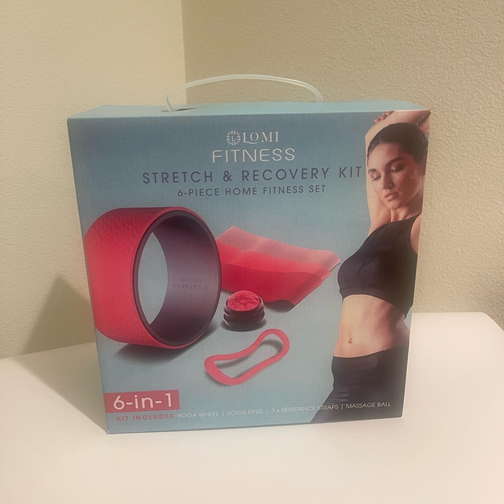 Fitness Stretch & Recovery Kit - Red
